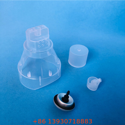 Oxygen  Cylinder Spray Can Valve And Mask With Cap Lightweight
