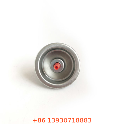 Custom Logo Butane Torch Fill Valve With Adapter Tinplate Mounting Cup