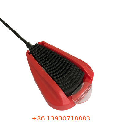 Red And Black Aerosol Spray Nozzle Replacement 27.34mm Corrosion Resistance