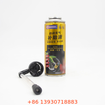 Customization Aerosol Tire Inflator For Tyre Recapping By Glue Spray