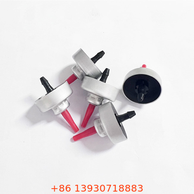 Buna Gasket 20mm Tinplate Butane Gas Filler Valve With Plastic Stem