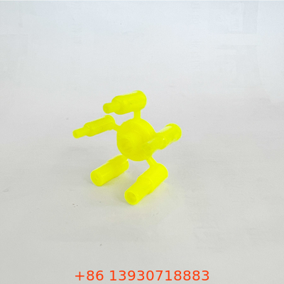 Inverted Gas Valve Fitting with Ergonomic Design