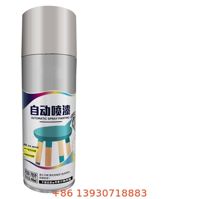 Clear Lacquered Tinplate Spray Paint Valve With PP Laminated Mounting Cup