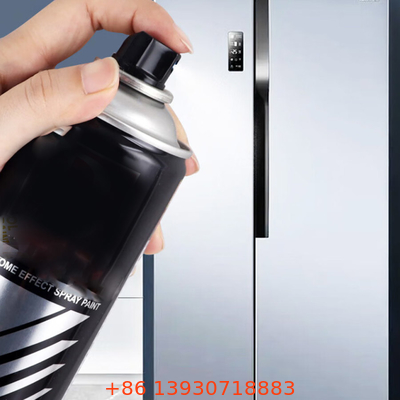 Clear Lacquered Tinplate Spray Paint Valve With PP Laminated Mounting Cup