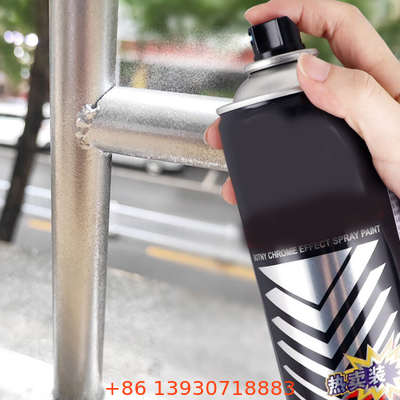 Spray Painting Paint Valve Fitting Clear Lacquered Tinplate With PP Laminated