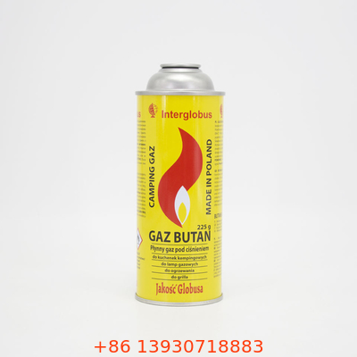 400ml Portable Gas Stove Canister Small Butane Gas Bottle 65mm