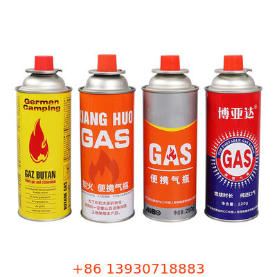 Butane Propane Gas Bottle 65mm X 158mm