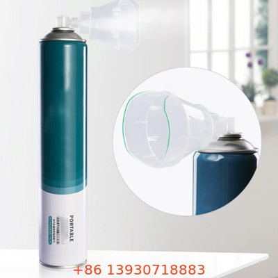 Complete Aerosol Oxygen Spray System | Mask, Cap & Actuator Set for Facial, Skin & Wellness Therapy