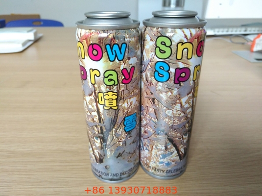 Streamer Snow Aerosol Spray Valve For Empty Streamer Spray Tin Can