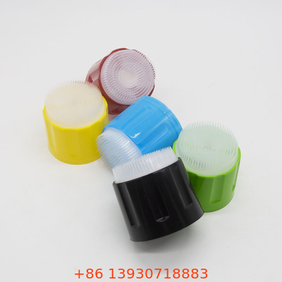 Brush Cap for Car Foam Cleaner 2-in-1 Scrubbing & Spraying Bottle Aerosol Spray Cap for Auto Detailing 