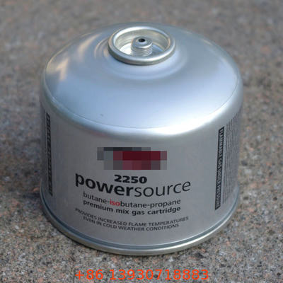 84mm Height Portable Butane Gas Cylinder 230g