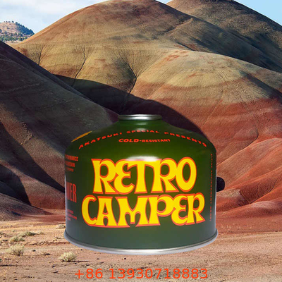 High-Efficiency Propane Butane Gas Canisters for Camping and Outdoor Cooking – 230g Capacity