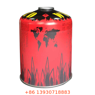 450g Butane Gas Canister Butane Propane Mix Gas Cartridge 106mm Diameter