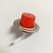 Red Cover Gas Canister Valves 1inch Control Valve For Outdoor Gas Stove