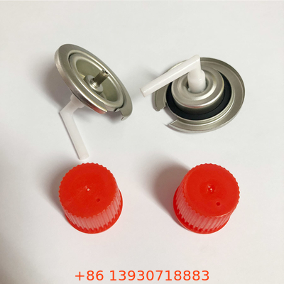 Easy Install  Aerosol Can Valve Portable Cassette Gas Valve High Strength