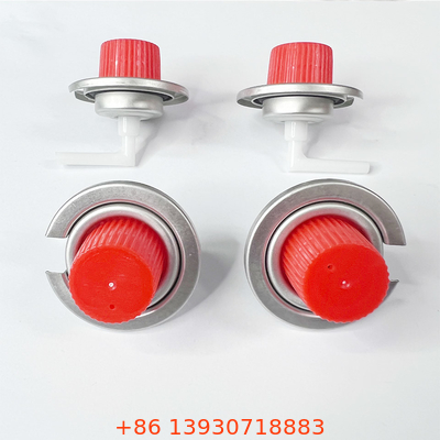 One Inch Special Stem Tinplate Portable Camping Gas Valve Customization