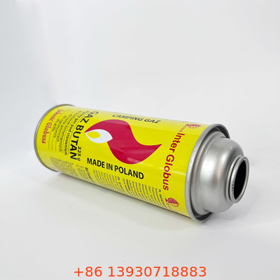 CMYK Printing Outdoor BBQ Grill Butane Gas Reservoir
