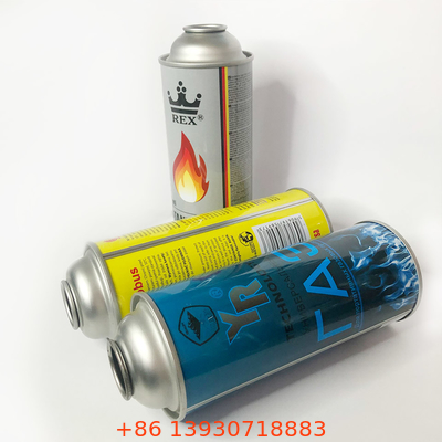 Tinplate Butane Gas Tank with CMYK 4 Color and Panton Color 1 X Canister