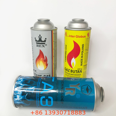 Straight Wall Butane Gas Jar for Butane Gas and Lighter Gas