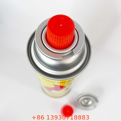 0.20mm thick Tin Empty 227g Butane Gas Cartridge Camping Butane Gas Bottle
