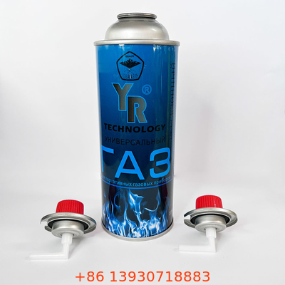 Durable Aerosol Can Valve Tinplate Mounting Cup With Actuator And Red Cap