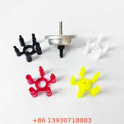 One Inch Gas Lighter Valve with Both Sides Clear Lacquered Tinplate Mounting Cup