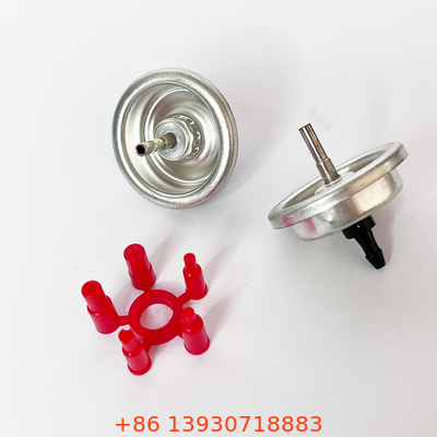 Customization Butane Lighter Refill Valve 1inch Size With Stainless Steel Spring