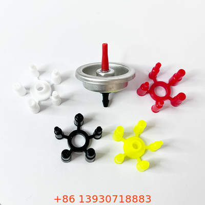 High Pressure Butane Lighter Refill Valve Metal Plastic Fitting