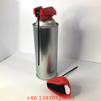 35.13mm Aerosol Can Actuator Nozzle Aerosol Spray Cap With Folderable Tube