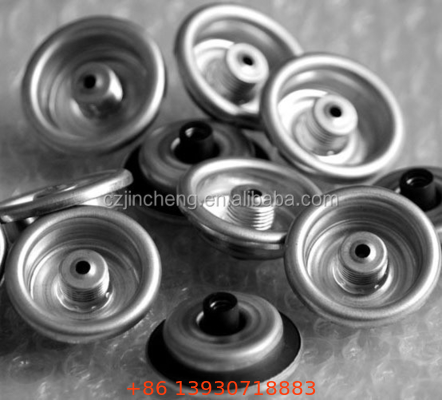 Female Threaded Screwed Aerosol Spray Valve For 134a Tinplate Metal
