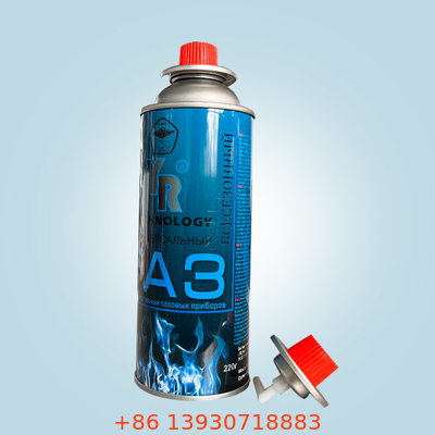 4.5cm Width Aerosol Can Valve  Butane  gas can valve non rusting