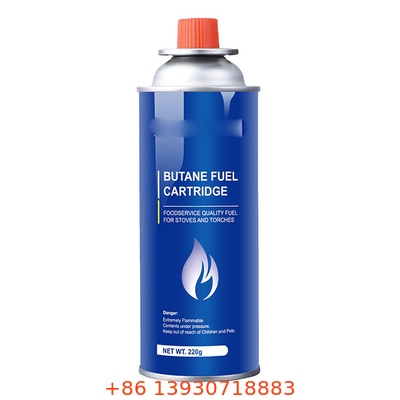 Easy Transportation Butane Gas Canister Outdoor Cooking 400ml Cassette Gas Cylinder