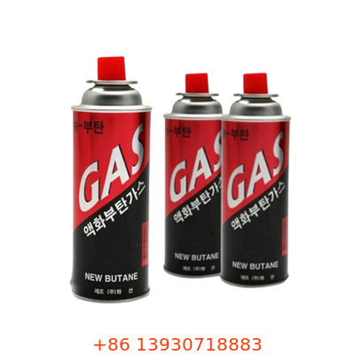 Easy Transportation Butane Gas Canister Outdoor Cooking 400ml Cassette Gas Cylinder