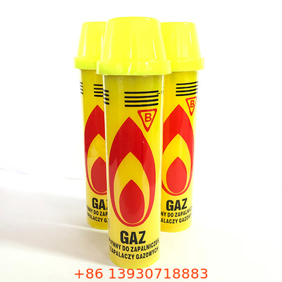 Lightweight Butane Gas Lighter Refill For Outside Activities