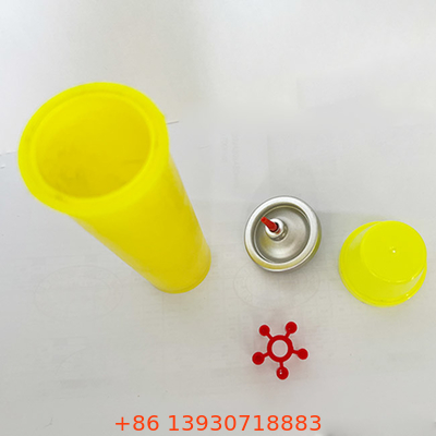 Lighter Gas Refill Butane Gas Lighter Valve with Buna Gasket and Clear Lacquered Tinplate