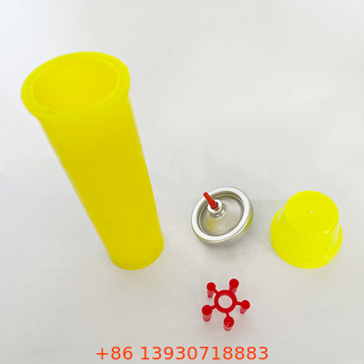 Lighter Gas Refill Butane Gas Lighter Valve with Buna Gasket and Clear Lacquered Tinplate