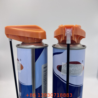Portable Aerosol Sprayer with Foldable Tube and Lock - On-the-Go Solution for Personal and Household Use