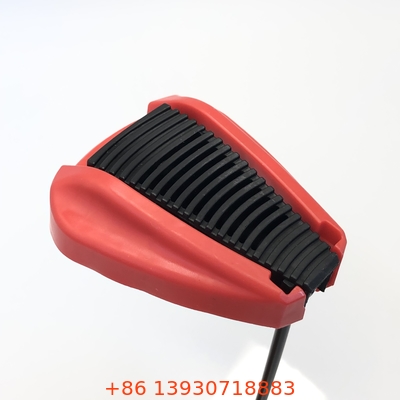 27.34mm White Spray Aerosol Nozzle with 1.0mm Inner Diameter Dip Tube