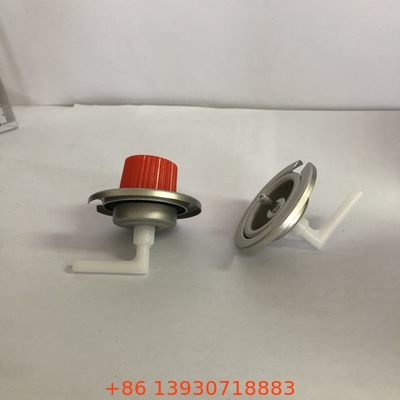One Inch Gas Cartridge Valve with Inner Gasket Buna for Butane Fuel Canister