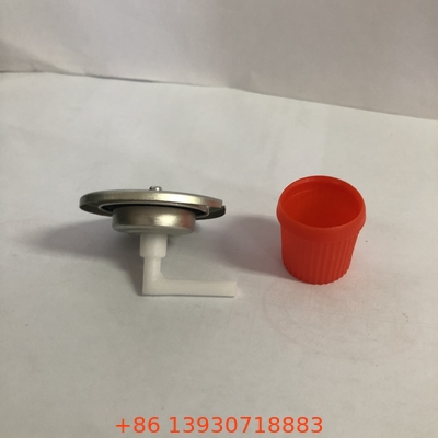 PP Gas Cartridge Valve for Butane Fuel Canister And Butane Gas Cartridge with Metal Body