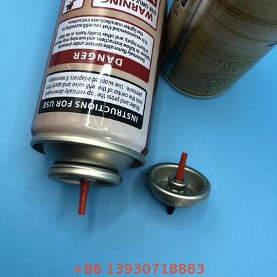 Ergonomic Gas Lighter Refill Valve for Inverted Housing Application