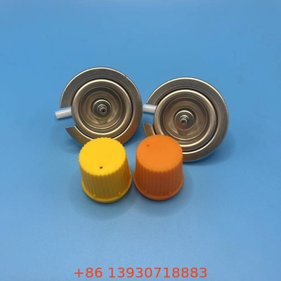 Stainless Steel Spring Inner Gasket Butane Gas Valve with Special Stem for Industrial