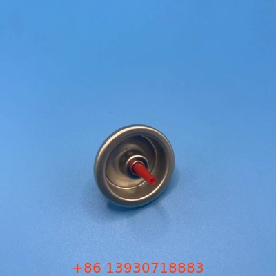 Mounting Cup Lighter Refill Valve Both Sides With Clear Lacquered Tinplate