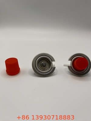 Propane Butane Gas Valve featuring Stainless Steel Spring and Buna Outer Gasket