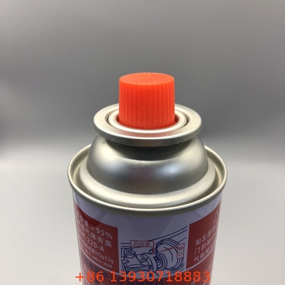 Straight Valve Stem Butane Gas Valve Buna Inner Gasket Black Handle for Gas Appliances