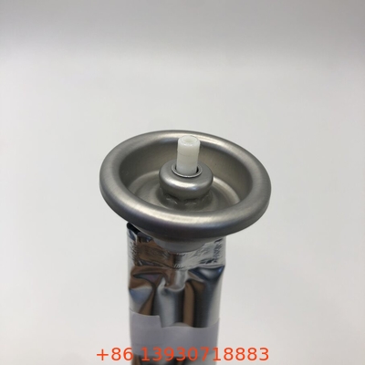Convenient and Safe Dispensing Made Easy with White Aerosol Bag Valve On Valve Design
