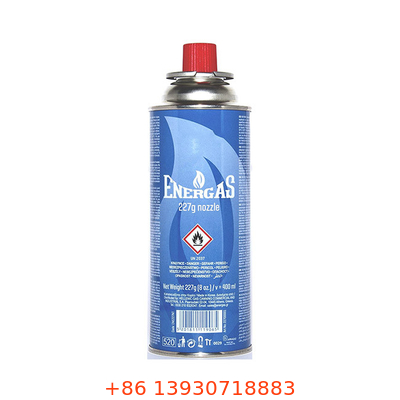 CMYK 4 Color And Panton Color Cooking Butane Gas Canister for Barbecue
