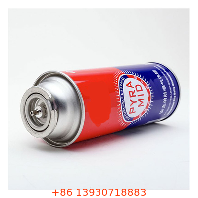 Butane Gas Vessel with 220g And 227g Capacity 65 X 158 Mm for Industrial Applications