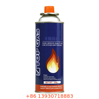 Butane Gas Vessel with 220g And 227g Capacity 65 X 158 Mm for Industrial Applications