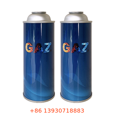 Butane Gas Canister - Commodity With CMYK 4 Color And Panton Color